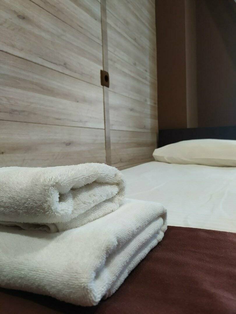 Фотографии номера Эконом одноместный с общей ванной комнатой(цокольный этаж) в Гостинице Багет Нижний Новгород